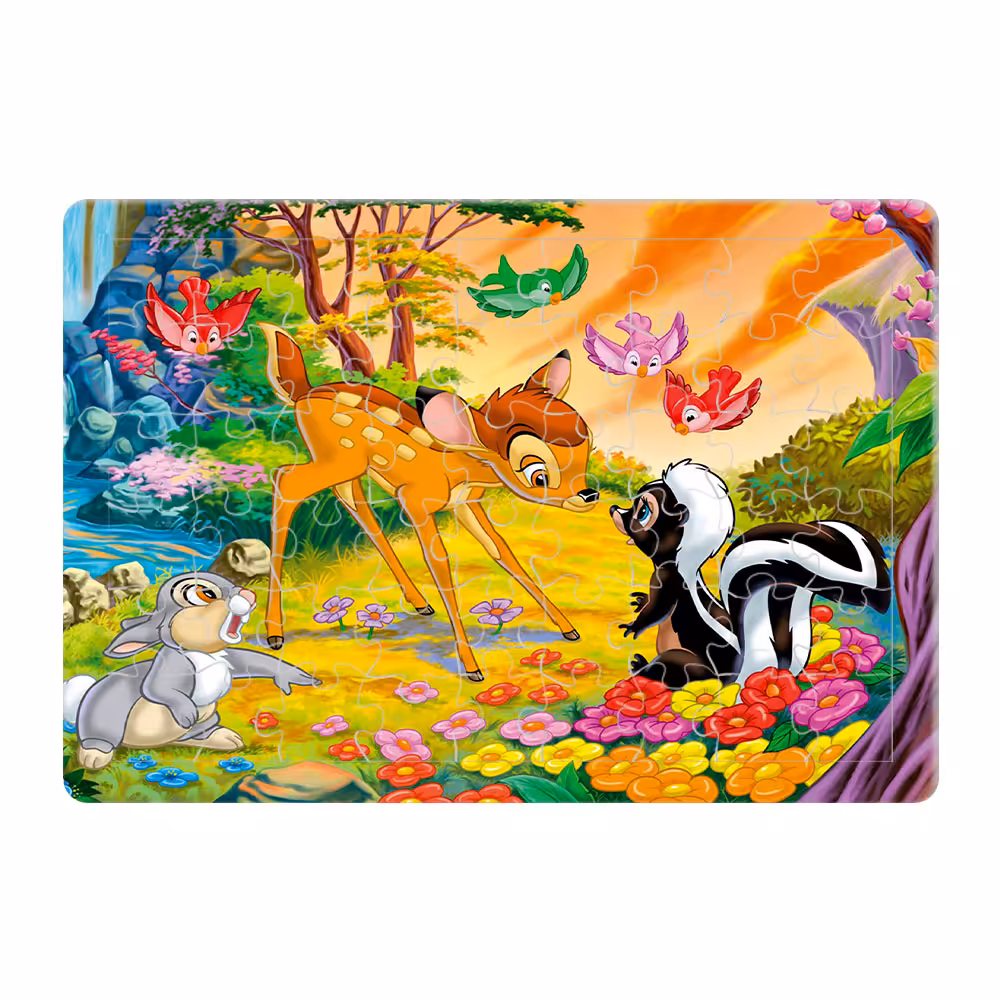 پازل 54 تکه طرح Bambi مدل P0166
