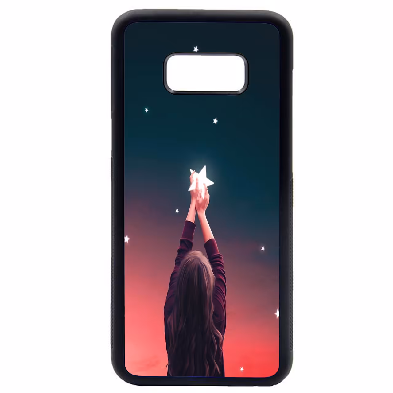 کاور طرح دخترانه کد 8195 مناسب برای گوشی موبایل سامسونگ galaxy s8 plus
