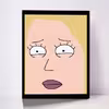 تابلو مدل Rick &amp; Morty کد F-1032
