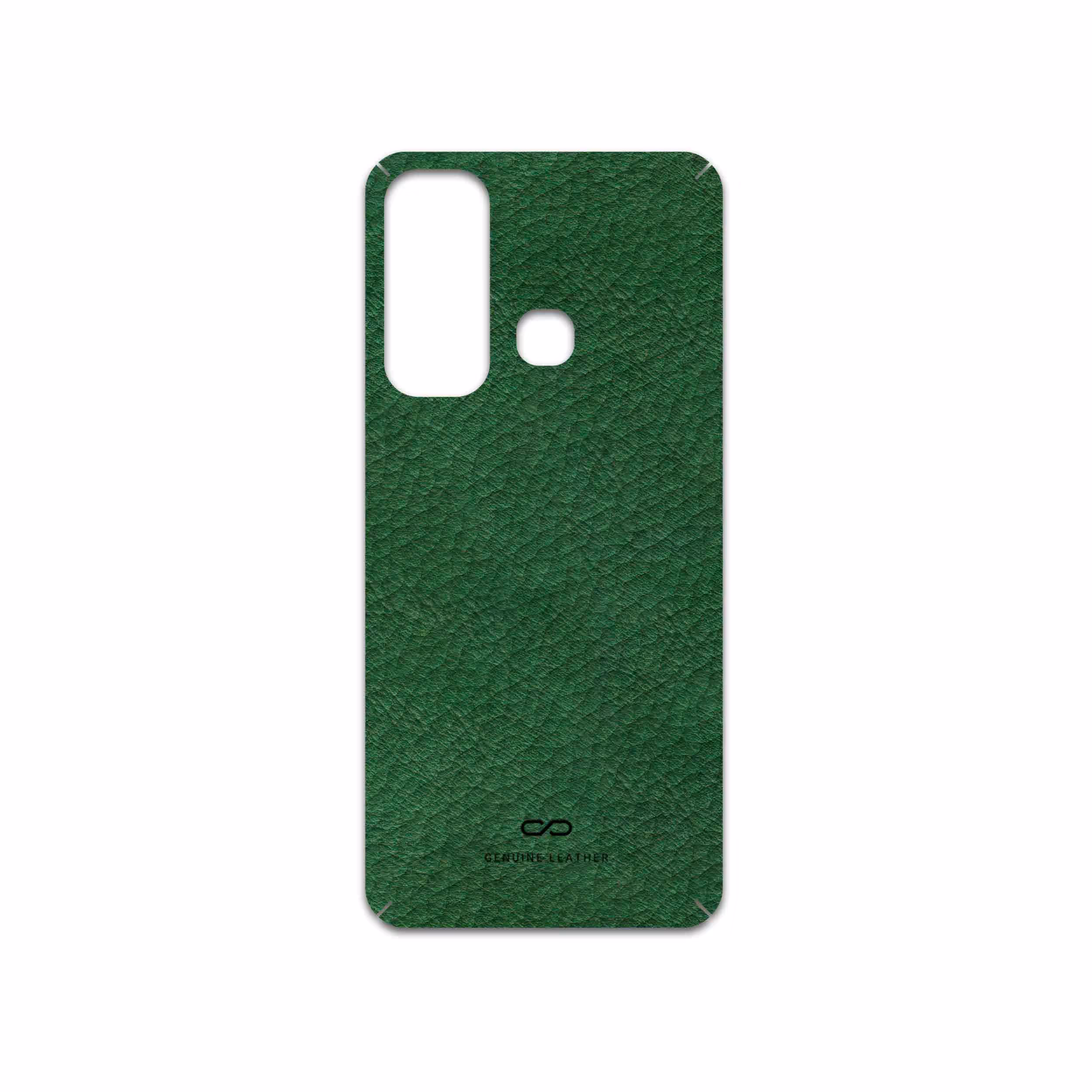برچسب پوششی ماهوت مدل Green-Leather مناسب برای گوشی موبایل اینفینیکس Hot 11