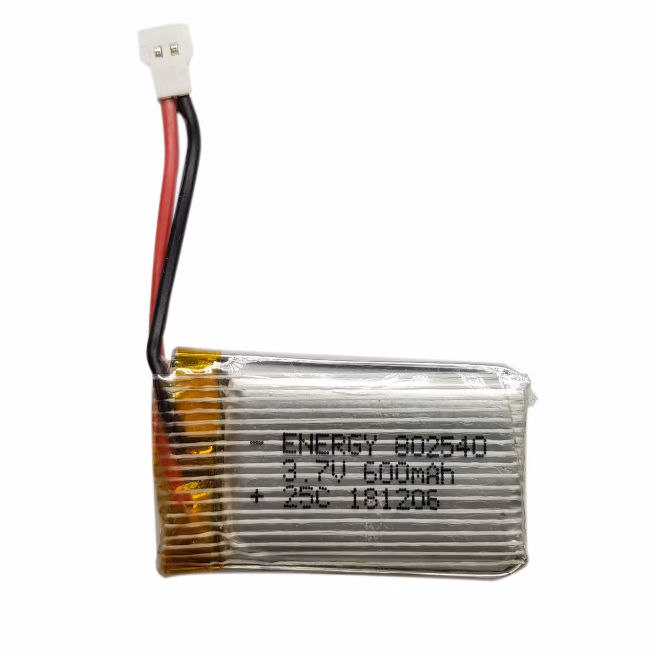 باتری لیتیومی مدل HP-802540 ظرفیت 600 میلی آمپر ساعت