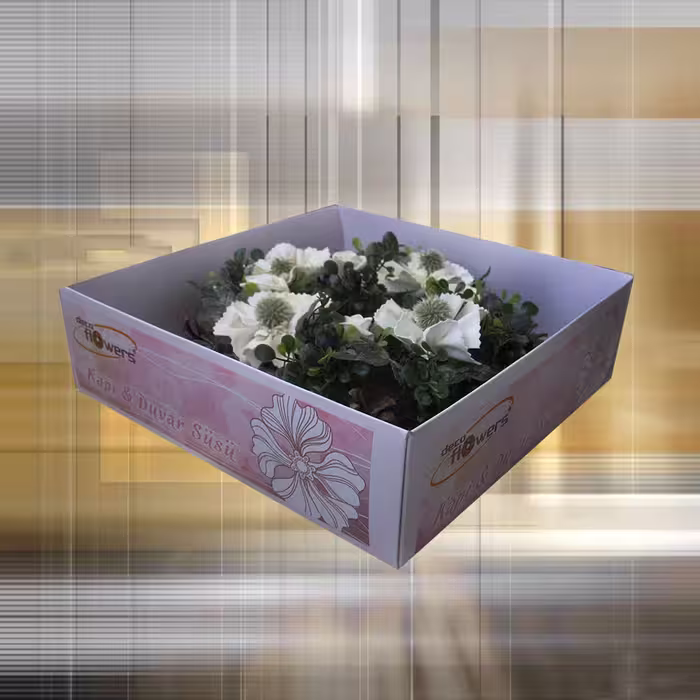 حلقه گل مصنوعی دکوفلاورز مدل 118