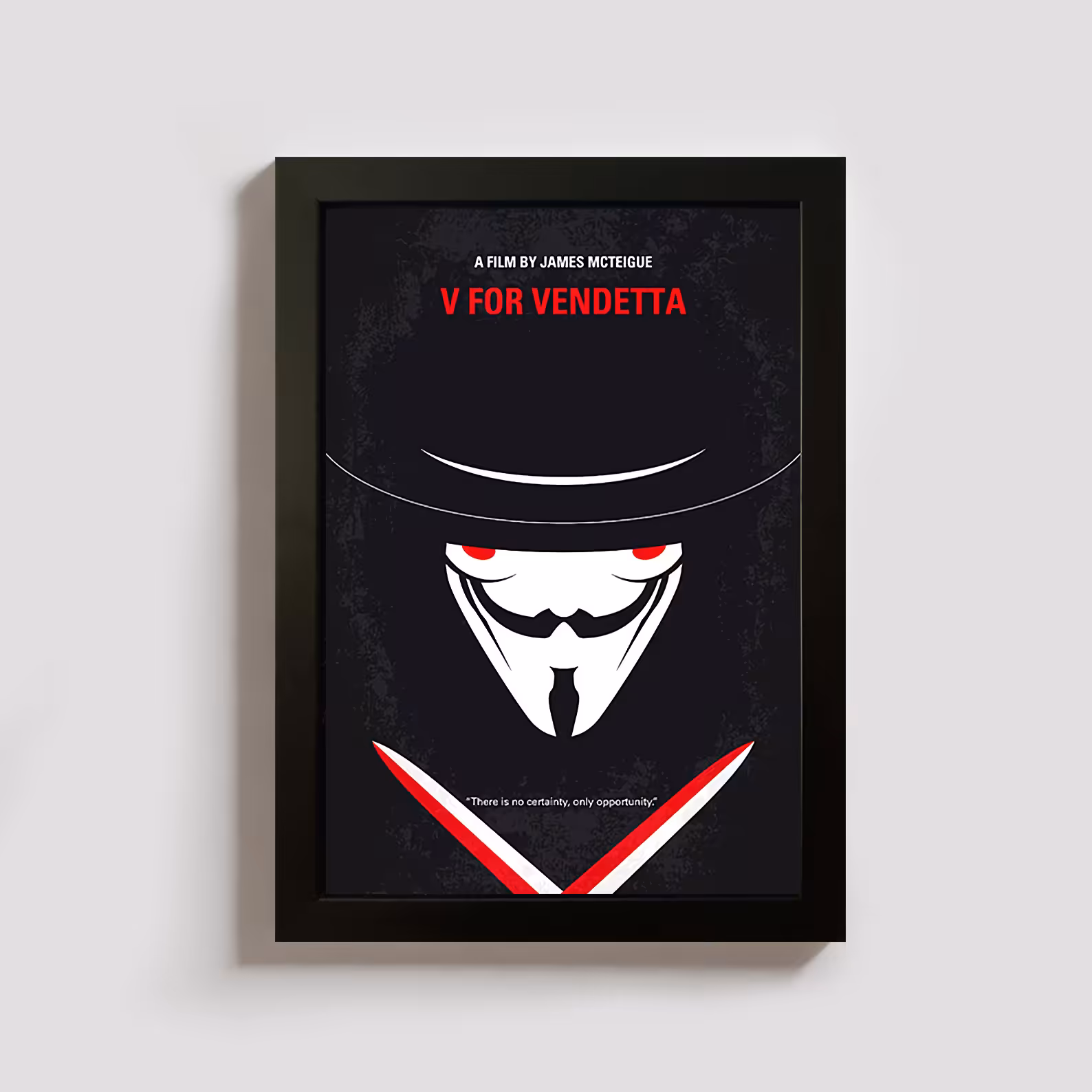 تابلو مدل فیلم V for vendetta BL038