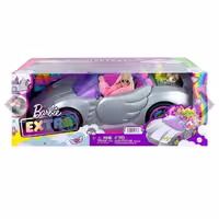 ماشین باربی اکسترا barbie  extra رنگ نقره ای ، ارسال فوری و رایگان