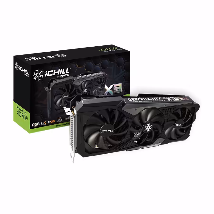کارت گرافیک اینو تری دی GEFORCE RTX 4070 Ti ICHILL X3 12GB