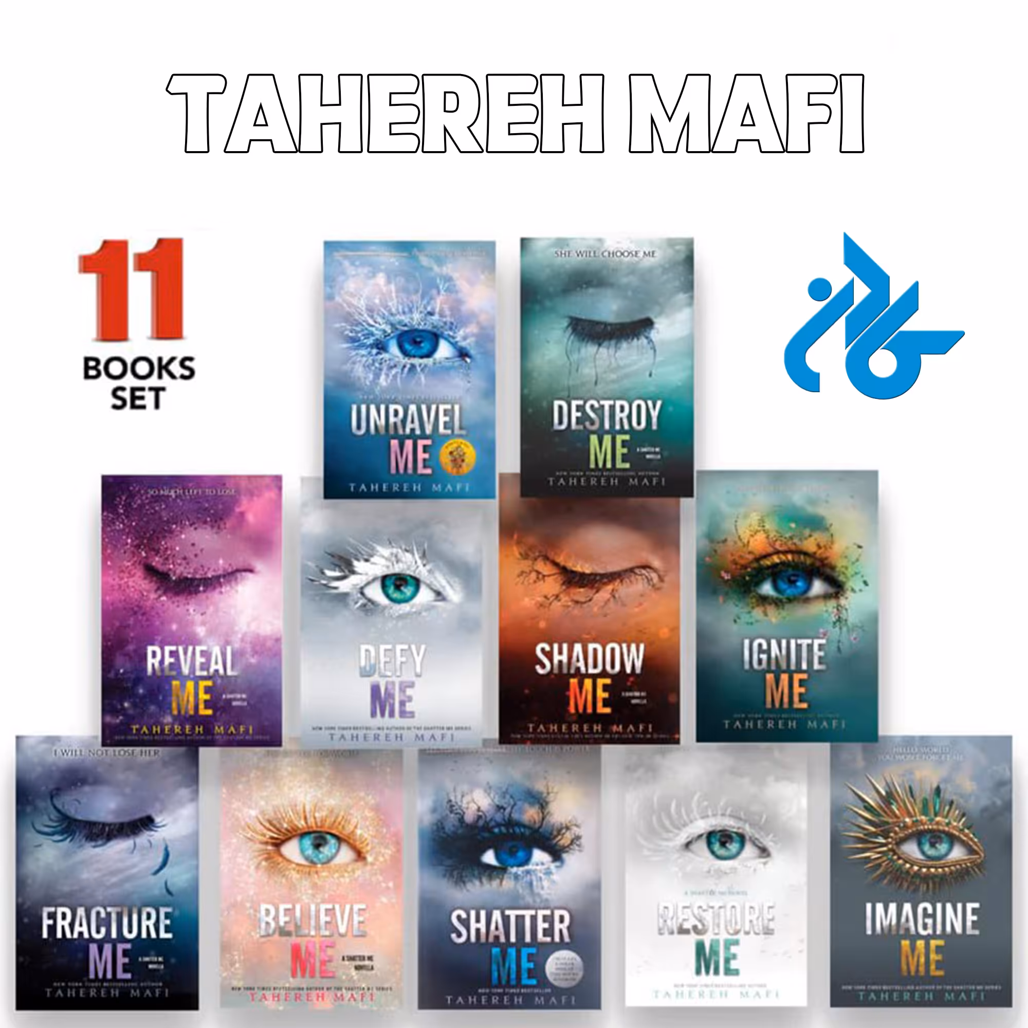 پک 11 عددی رمان Shatter Me series full pack