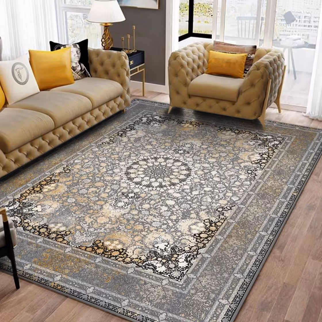 کاور فرش کشدار  کد Rtl318610 طرح جذاب و با کیفیت عالی 12 متر ی
