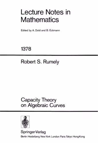 خرید و دانلود نسخه کامل کتاب Capacity Theory on Algebraic Curves