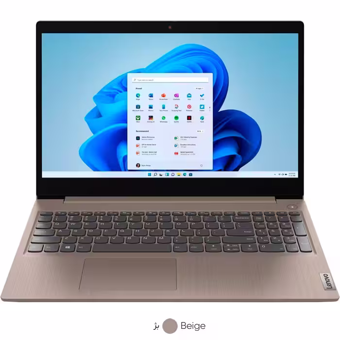 لپ تاپ 15.6 اینچی لنوو مدل IdeaPad 3-i3 12GB 1HDD 256SSD - کاستوم شده