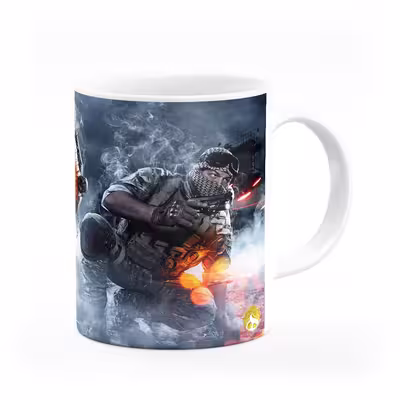 ماگ هومرو طرح بتلفیلد Battlefield مدل MG6931