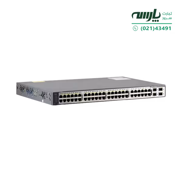 سوئیچ شبکه PoE سیسکو WS-C3750V2-48PS-S
