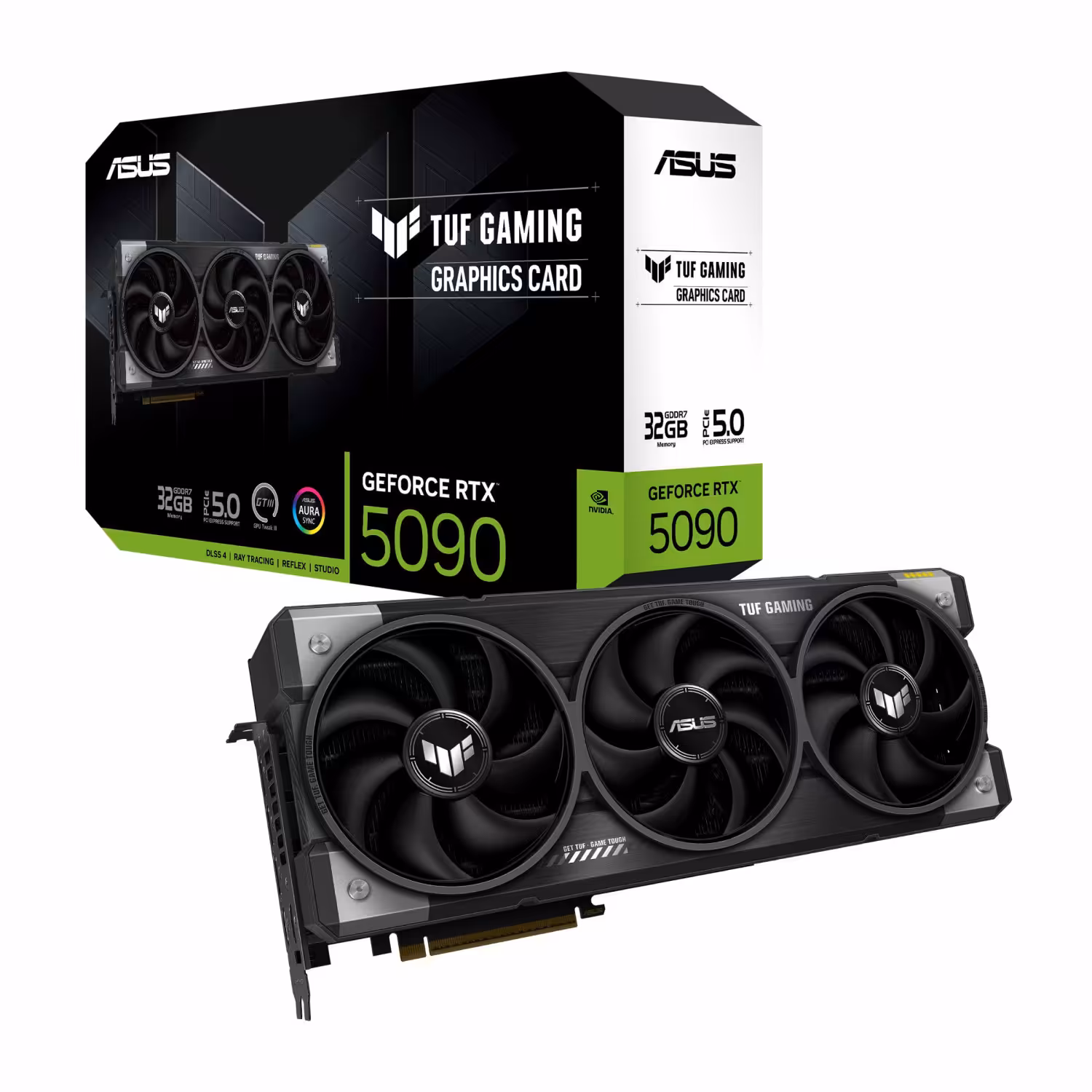 کارت گرافیک ایسوس مدل TUF Gaming GeForce RTX 5090 OC Edition 32GB GDDR7 - دوسو آی تی