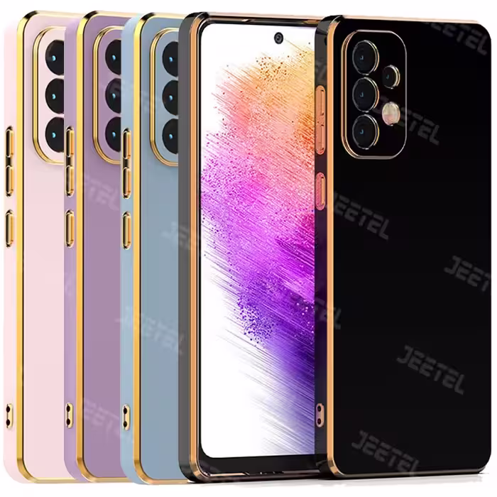 کاور مای کیس گلدلاین برای Samsung Galaxy A52 / A52S (الکتروپلیتینگ 6D اورجینال)