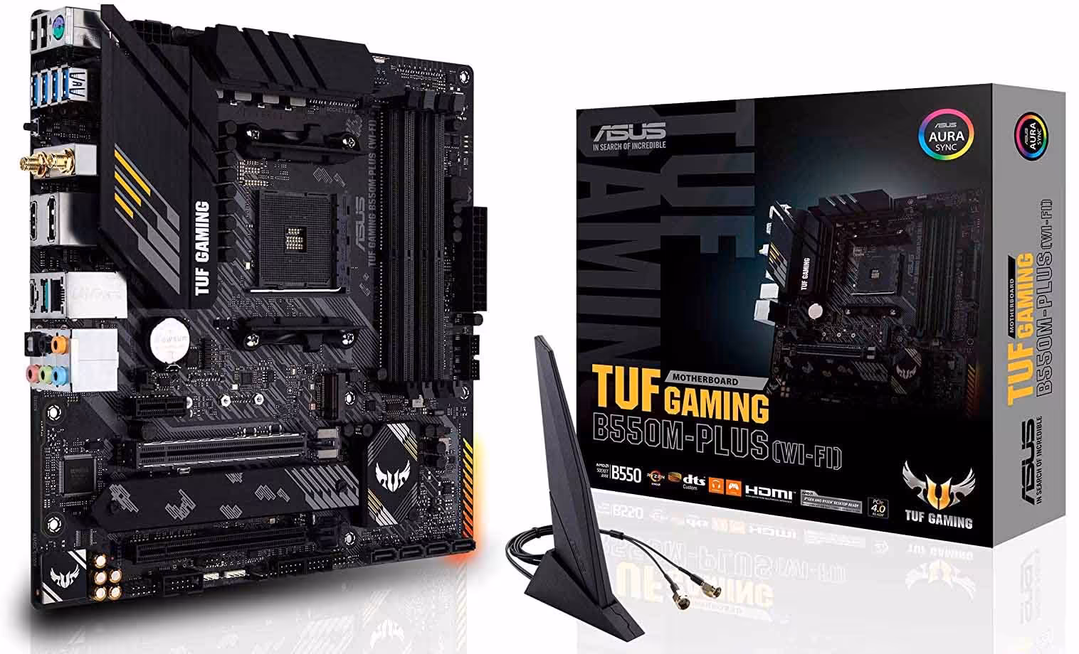 خرید مادربرد ایسوس MotherBoard ASUS TUF GAMING B550M PLUS WIFI با بهترین قیمت