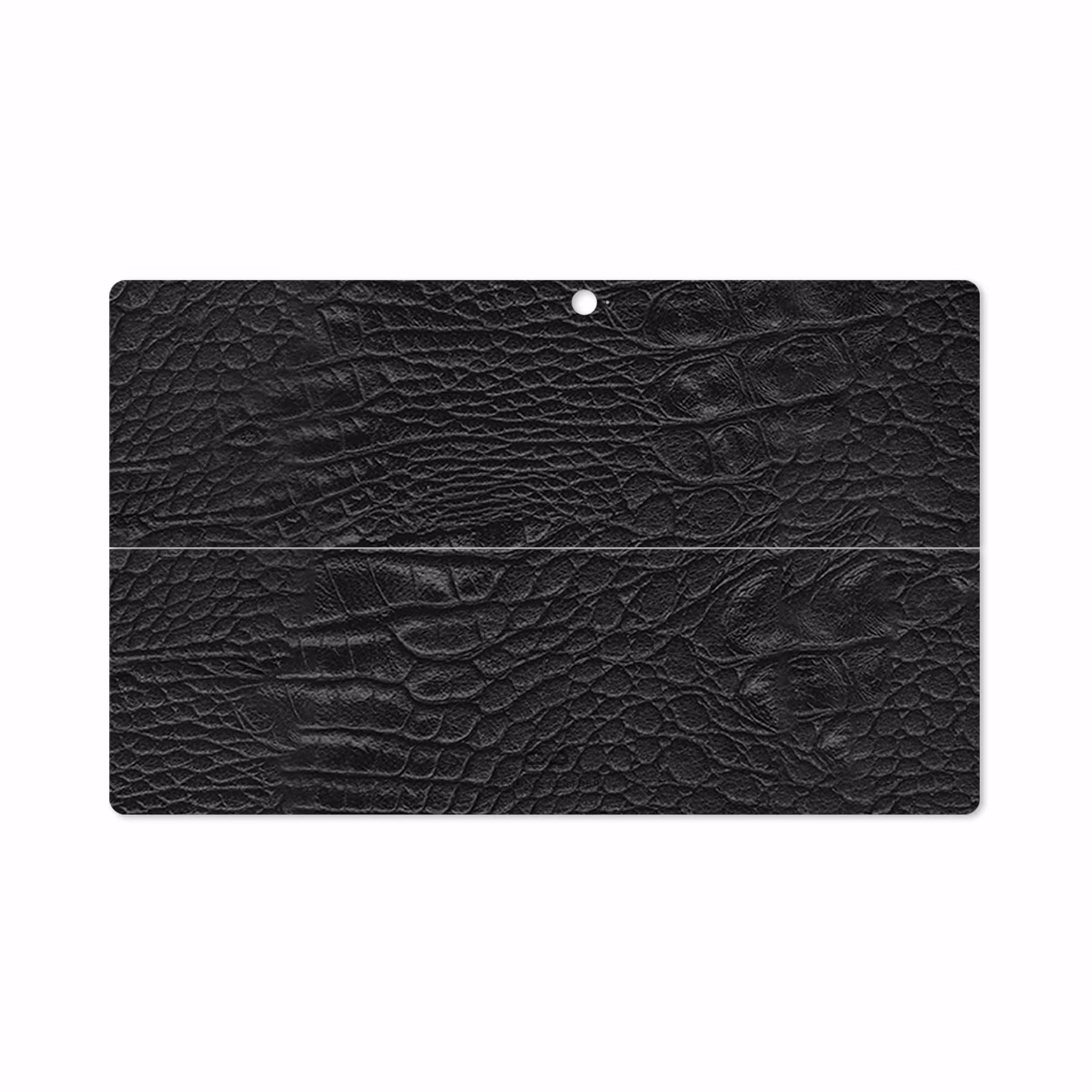 برچسب پوششی ماهوت مدل Black-Crocodile-Leather مناسب برای تبلت مایکروسافت Surface Pro 2 2013