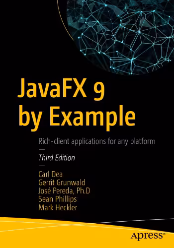 خرید و دانلود نسخه کامل کتاب JavaFX 9 by Example