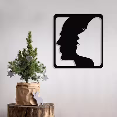 دیوارکوب مدل چهره کد DM-0006