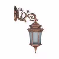 چراغ دیواری حیاطی و پارکی تکشیدفام مدل معبد رابو کد 7304-15