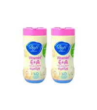 دستمال مرطوب کودک دافی مدل Vit4 مجموعه 2 عددی