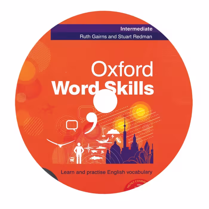 کتاب Oxford word skills Intermediate اثر Ruth Gairns And Stuart Redman انتشارات الوندپویان