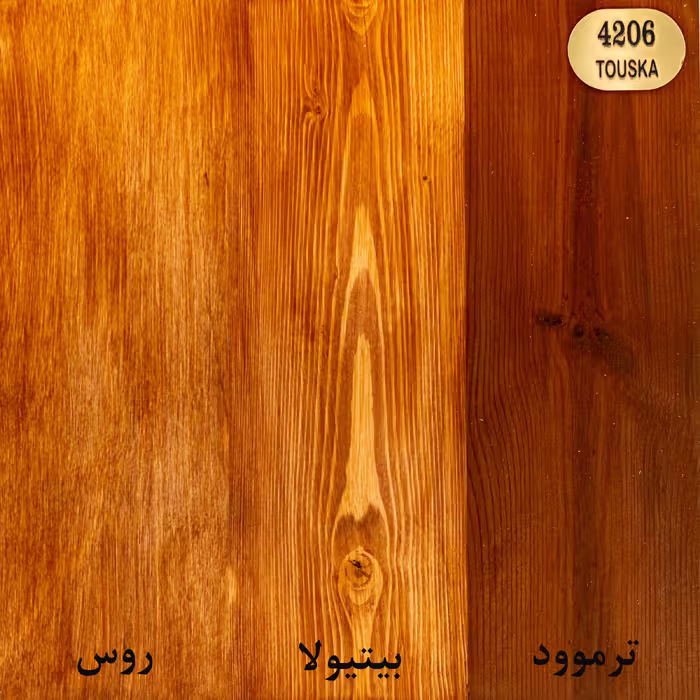 رنگ چوب گیاهی توسکا روم آرت کد 4206 حجم 1 لیتر