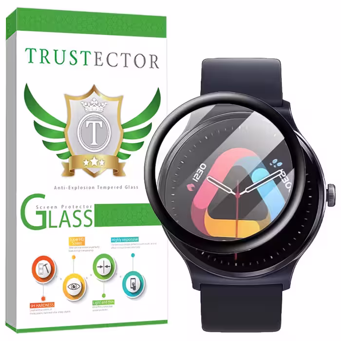 محافظ صفحه نمایش تراستکتور مدل PMMT20 مناسب برای ساعت هوشمند کیو سی وای QCY Watch GT 2 | کالا برتری