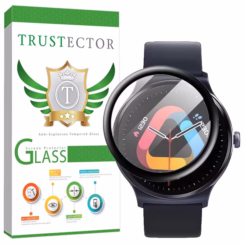محافظ صفحه نمایش تراستکتور مدل PMMT20 مناسب برای ساعت هوشمند کیو سی وای QCY Watch GT 2 | کالا برتری