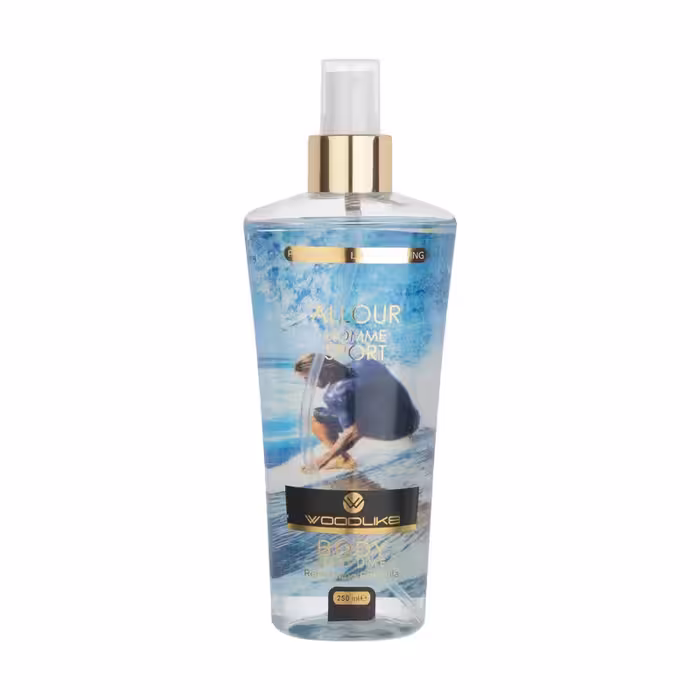 بادی اسپلش مردانه وودلایک مدل الور اسپرت(Allure Homme Sport) | 250ml