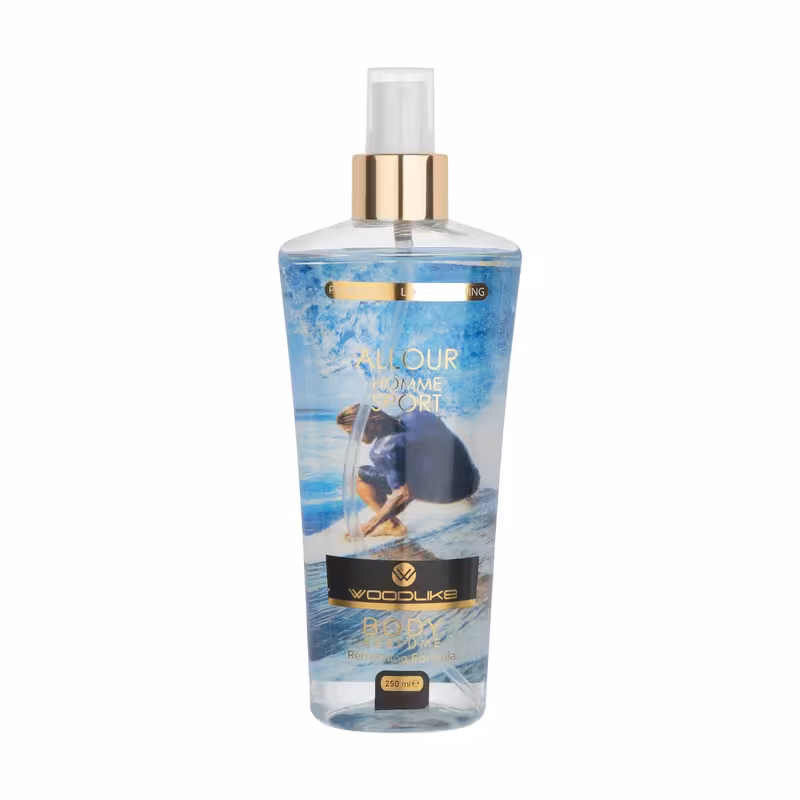 بادی اسپلش مردانه وودلایک مدل الور اسپرت(Allure Homme Sport) | 250ml