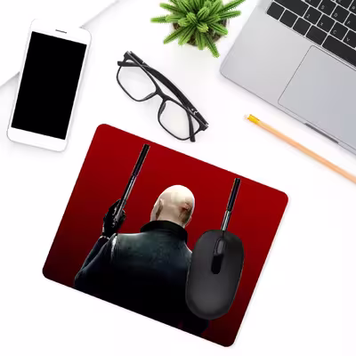 ماوس پد طرح Hitman مدل MP2602