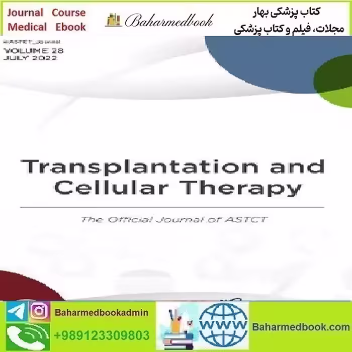Transplantation and Cellular Therapy Volume 29 Issue 1 to 10 202