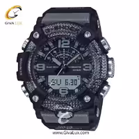 ساعت مچی اورجینال مردانه کاسیو Casio دو زمانه مشکی | مشکی| مشکی-طلایی| کد رفرنس جی شاک G-Shock GG-B100-8ADR