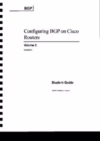 خرید و دانلود نسخه کامل کتاب Configuring BGP on Cisco Routers