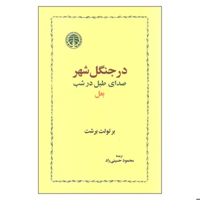 کتاب در جنگل شهر اثر برتولت برشت انتشارات خوارزمی
