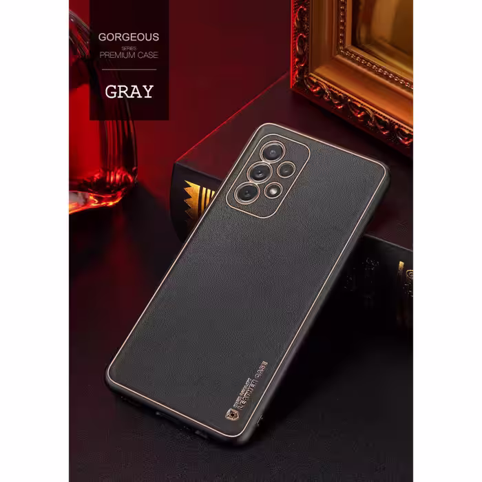 کاور آیرون من مدل LUXURY مناسب برای گوشی موبایل سامسونگ Galaxy A13 4G / A32 5G / A23 به همراه قلم لمسی