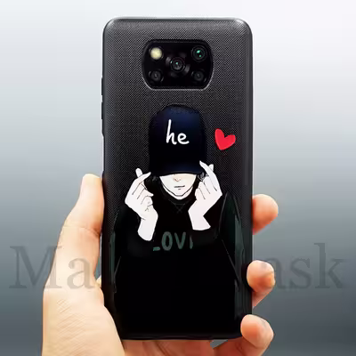 کاور مجیک مسک مدل full colour مناسب برای گوشی موبایل شیائومی POCO X3 NFC