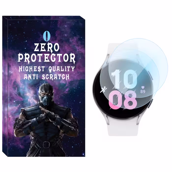 محافظ صفحه نمایش نانو زیرو مدل NZO مناسب برای ساعت هوشمند سامسونگ Galaxy Watch 5 44mm بسته دو عددی