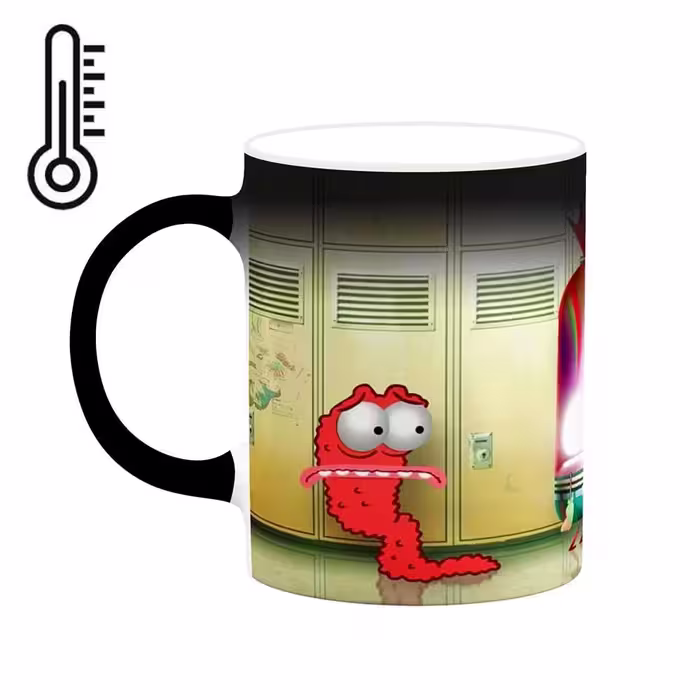 ماگ حرارتی کاکتی طرح کارتون Pinky Malinky مدل mgh22964