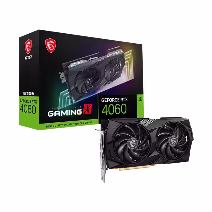 کارت گرافیک ام اس ای GeForce RTX 4060 GAMING X 8GB