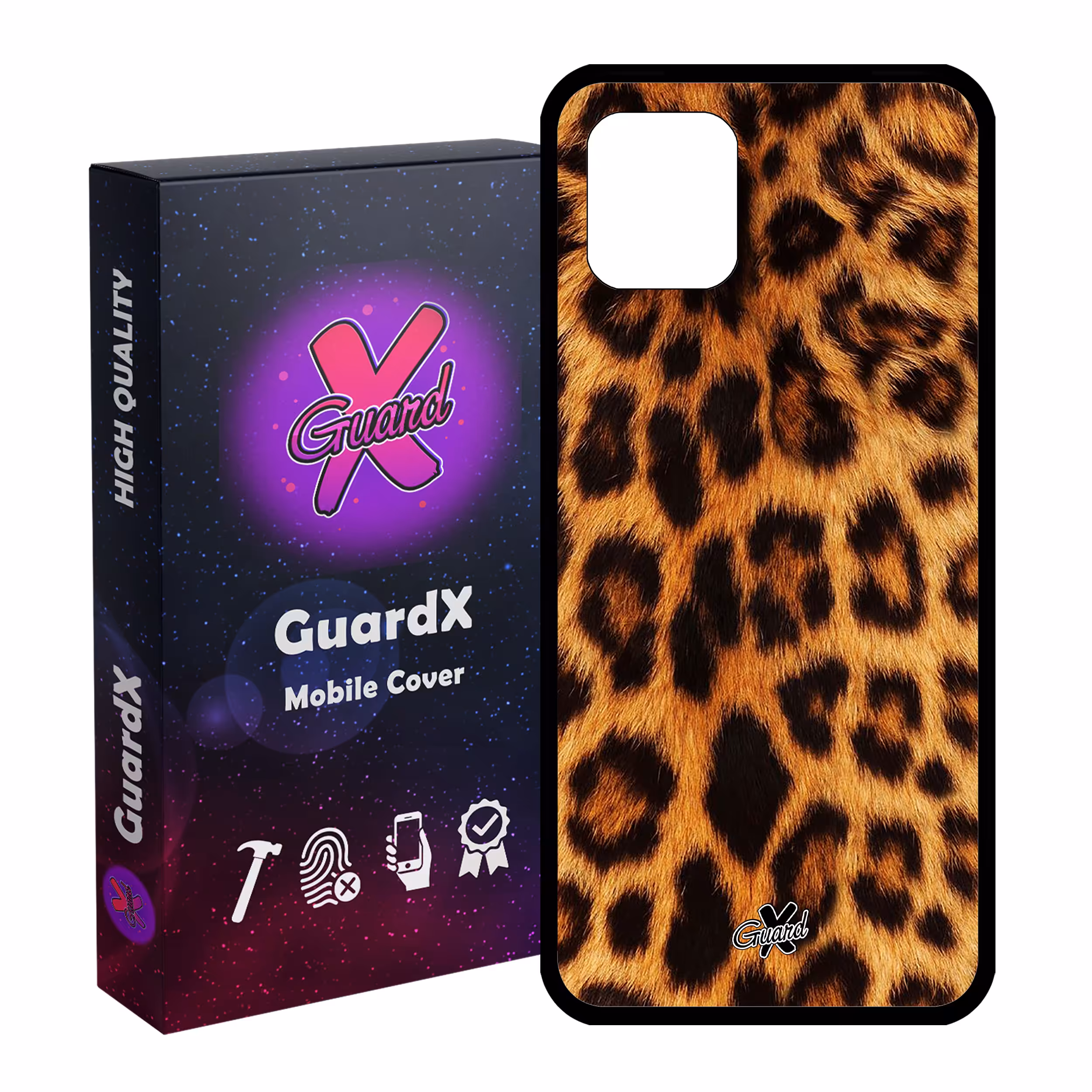 کاور گارد ایکس طرح Leopard مدل Glass10095 مناسب برای گوشی موبایل سامسونگ Galaxy Note 10 Lite