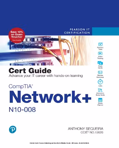 خرید و دانلود نسخه کامل کتاب CompTIA Network  N10-008 Cert Guide