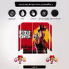 برچسب پلی استیشن ۴ مدل ps4 fat طرح red dead کد PS-1036