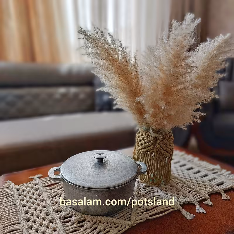قابلمه روسی 2 لیتری و بدون روکش شیمیایی سایز کوچک