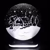 چراغ خواب طرح کلبه برفی کد 1045