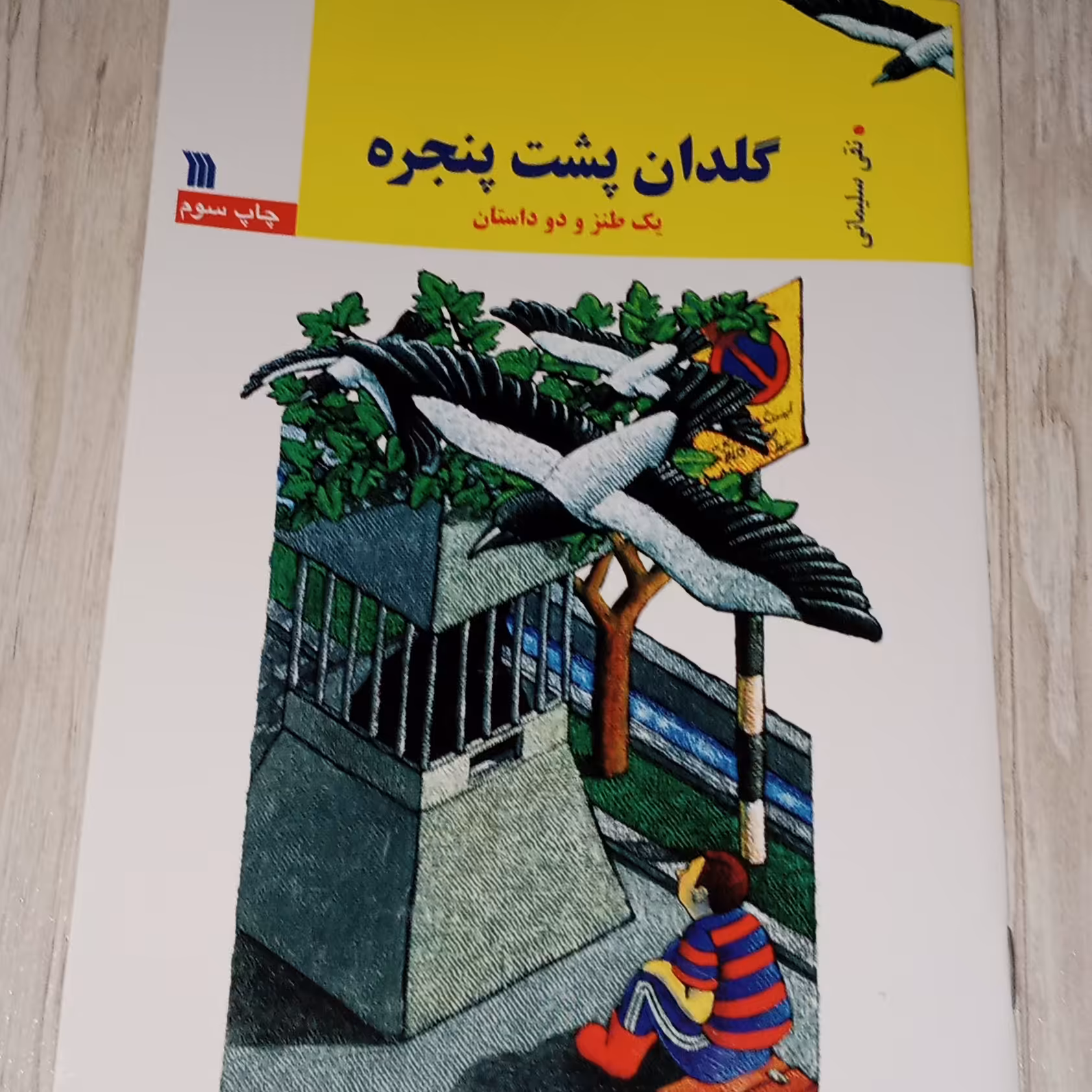 کتاب گلدان پشت پنجره 