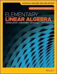 خرید و دانلود نسخه کامل کتاب Elementary Linear Algebra: Applications Version 12th Australia and New Zealand Edition - Pdf
