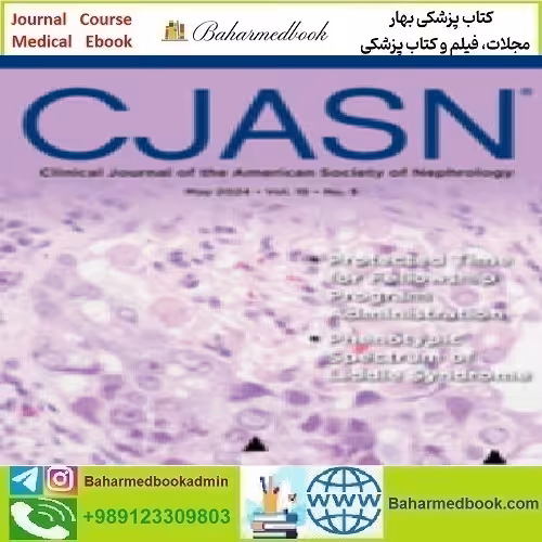 Clinical Journal of the American Society of Nephrology Volume 19 1