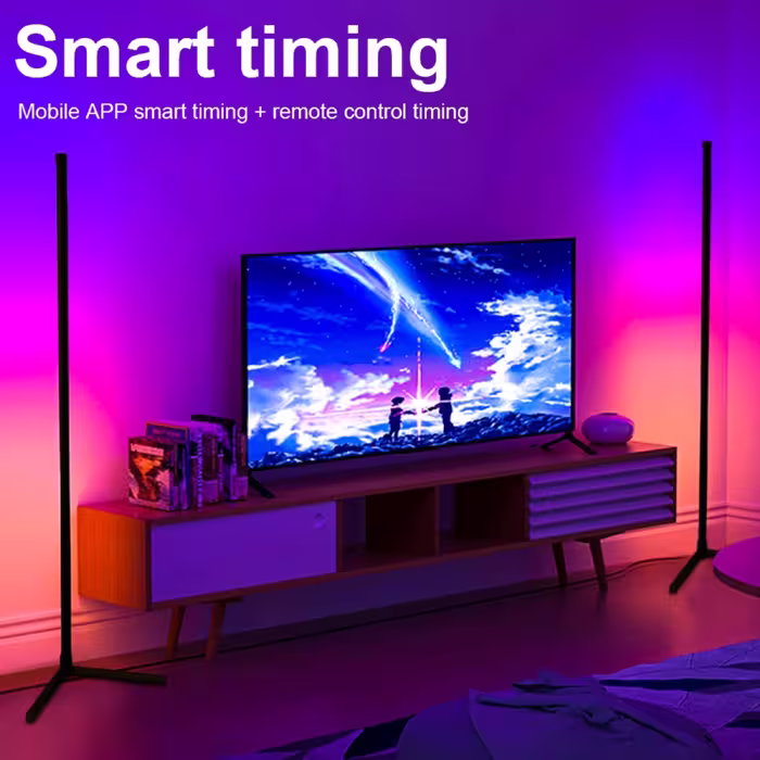آباژور ایستاده مدل Minimalist RGB
