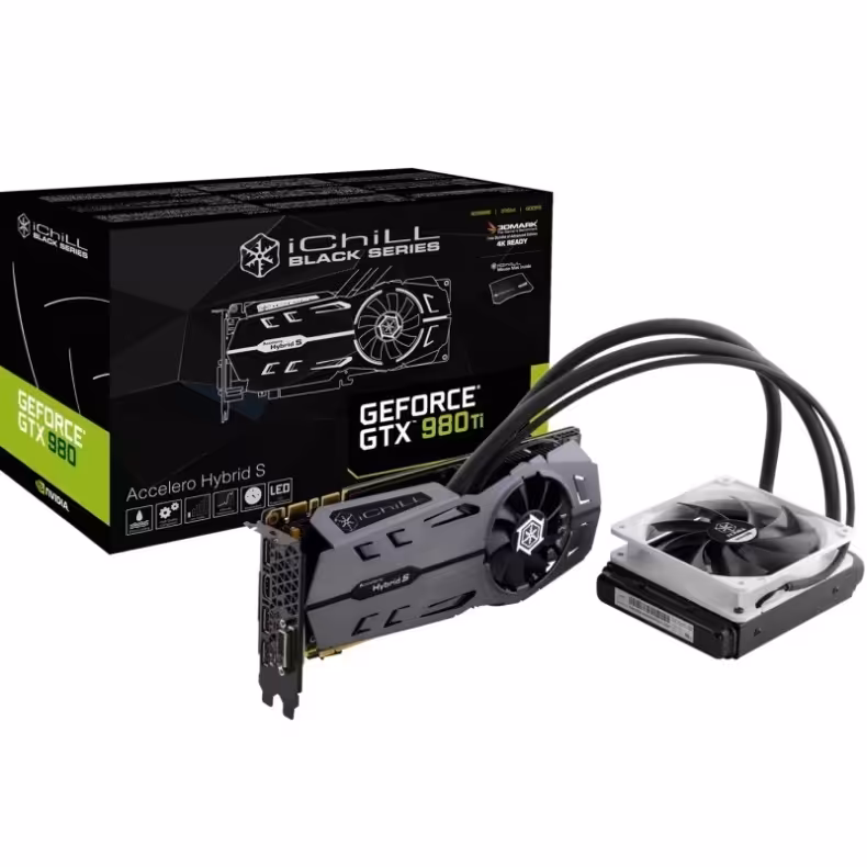 کارت گرافیک اینو تری دی iChill GTX 980 Ti Black Accelero Hybrid