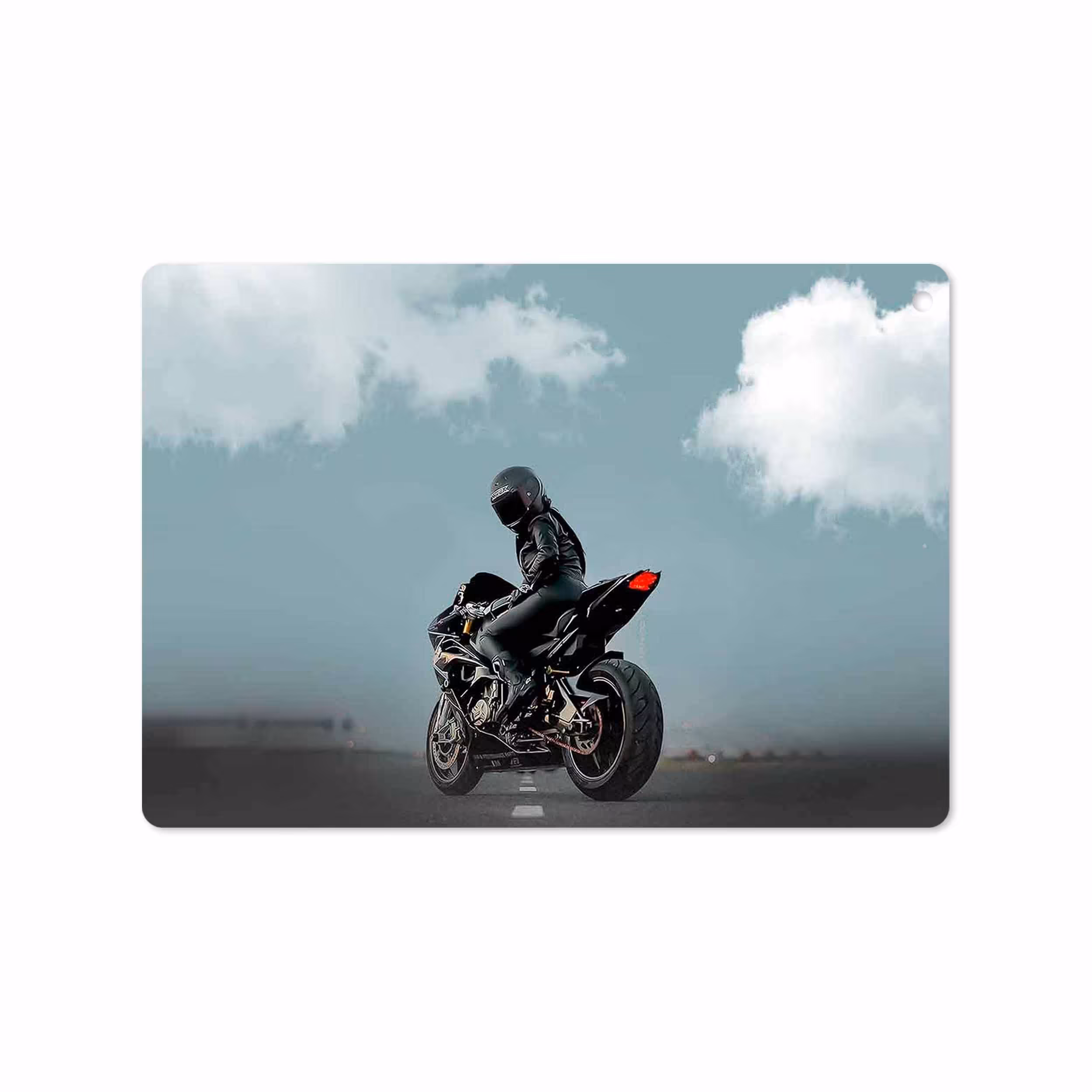 برچسب پوششی ماهوت مدل Motorcycling مناسب برای تبلت اپل iPad 9.7 (GEN 5) 2017 A1823